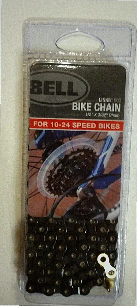 BELL LINKS 500 Bicycle Bike Chain Multi Speed 10-24 Speed 1/2" x 3/32" BRAND NEW