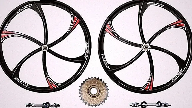 CDH 26" Bicycle Rim Mag Wheel with Multi-Speed Flywheel 7s Magnesium Bike Rim