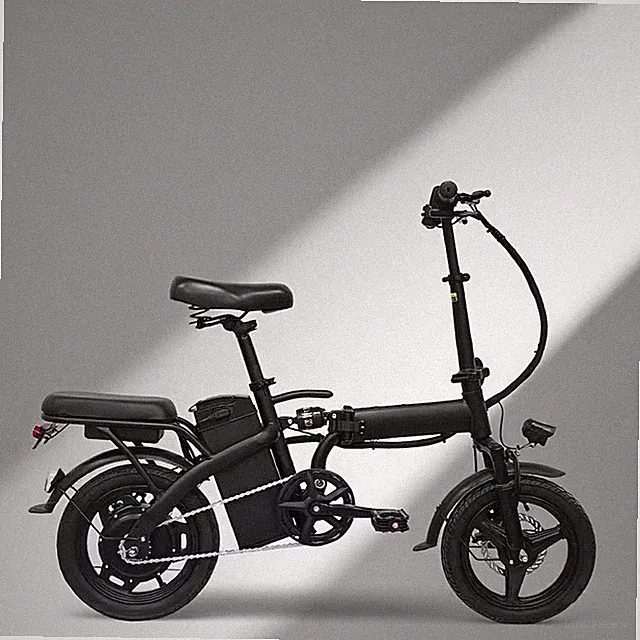 Electric Bike 48V Battery, Brushless Motor, 15-20MPH, Folding Electric Bicycle f