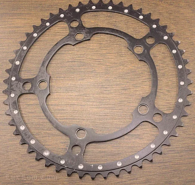 NOS Vintage Road Bike 122 BCD CHAINRINGS Tour Peugeot Bicycle Stronglight Cranks