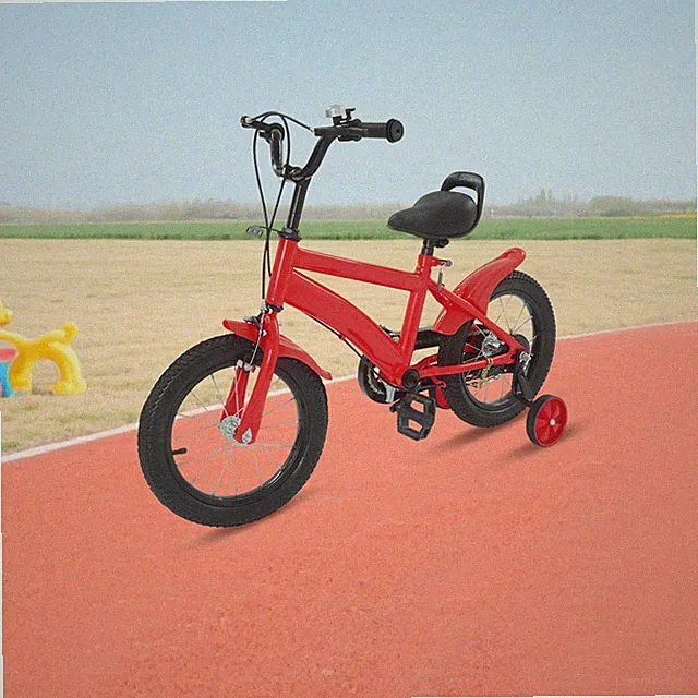 Red Kid's Bicycle, 35.6cm/14in Children's Bicycle, Children's Learning Bicycle