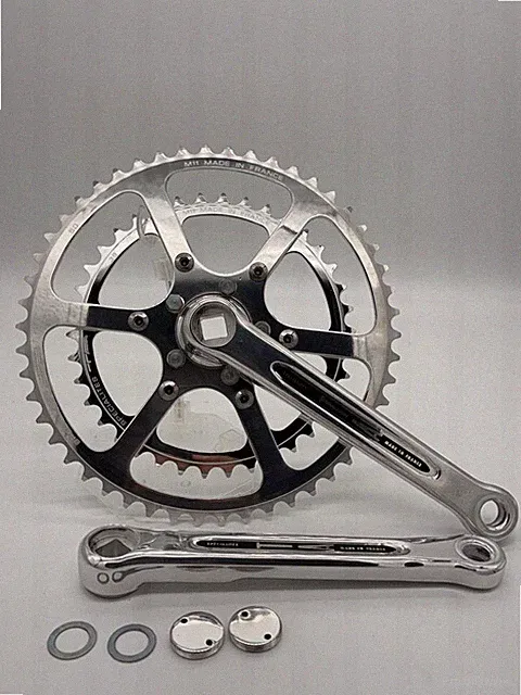 SPECIALITES TA Crankset 170mm 50/38T Made in France Touring Randonneur Vtg
