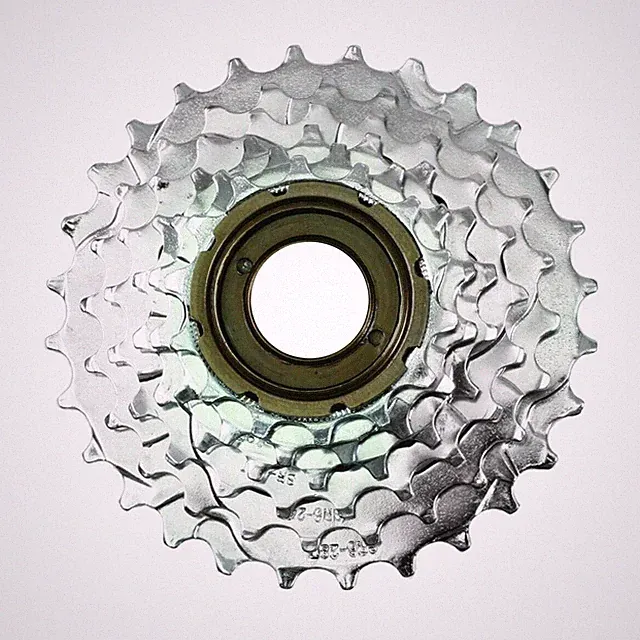Sunlite Bicycle 6 Speed Multi-Speed Freewheel 14-28T Index Silver/Brown 6sp