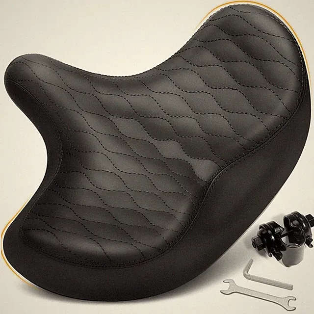 Wide Bicycle Seats for Comfort Men & Women, Oversized & Extra Soft Padded Bik...